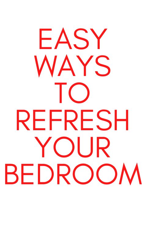 Easy Ways To Refresh Your Bedroom - Looking for ways to refresh you bedroom? Here are easy ways to upgrade your bedroom. These are simple ways to do it. #Decorate #Organize #Refresh Ways To Upgrade Your Bedroom, Sleep Number Bed, Entrepreneur Advice, House 2, New House, Simple Way, Do It, Motivational Quotes, Sleep