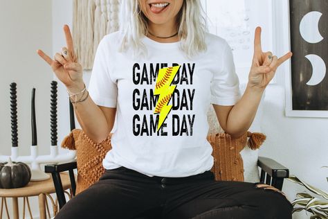 Excited to share this item from my #etsy shop: Gameday Softball Shirt, Gameday Lightning Bolt, Leopard, Softball Mom Shirt, Softball Shirt, Womens softball shirt, Softball shirts, gameday #mothersday #gamedayshirt #gamedayshirts #softballgameday #softballshirt Softball Tshirts, Womens Softball, Softball Mom Shirt, Softball Mom Shirts, Softball Shirt, Cute Shirt Designs, Mama T Shirt, Softball Mom, Game Day Shirts