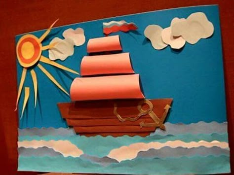 Rollos de cartón y papeles varios Craft Paper Ideas, Classroom Thanksgiving, Diy Craft Paper, Toddlers Activities, Transportation Crafts, Sea Crafts, Paper Ideas, Art N Craft, Paper Crafts For Kids