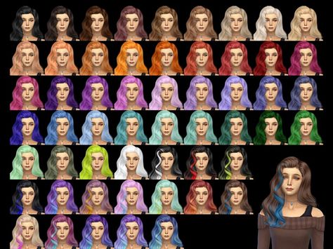 - Female Found in TSR Category 'Sims 4 Female Hairstyles' Mod Hair, Dip Dye Hair, Mint Hair, Sims 4 Downloads, Sims 4 Cas, Sims 4 Build, Sims Community, Electronic Art, Sims Mods