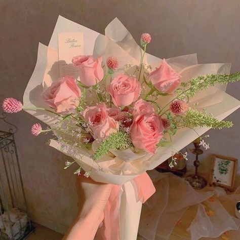 Wallpers Pink, Desain Buklet, Prettiest Bouquet, Boquette Flowers, Nothing But Flowers, Flowers Bouquet Gift, Pastel Pink Aesthetic, Flower Therapy, Beautiful Bouquet Of Flowers