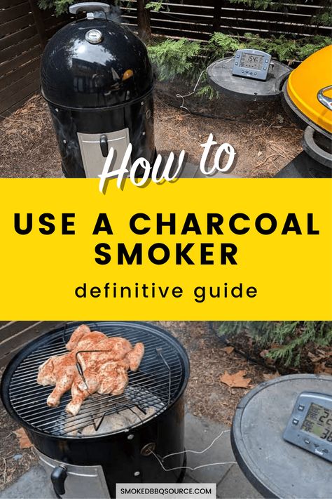 Charcoal Smoker Recipes, Smoker Cooking Times, Bbq Techniques, Cooking With Charcoal, Bbq Tips, Aluminum Foil Pans, Grill Meat, Lump Charcoal, Charcoal Briquettes