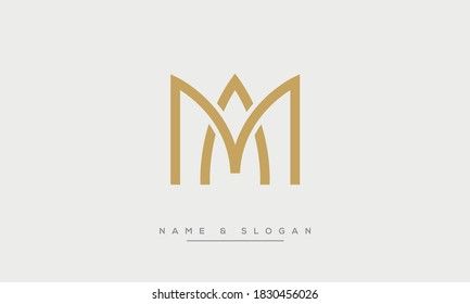 M A Logo Design Letter, M A Monogram, M A Logo Design, Am Letter Logo, Ma Logo Design, Am Logo Design, Ma Monogram, Abstract Letters, Ma Logo