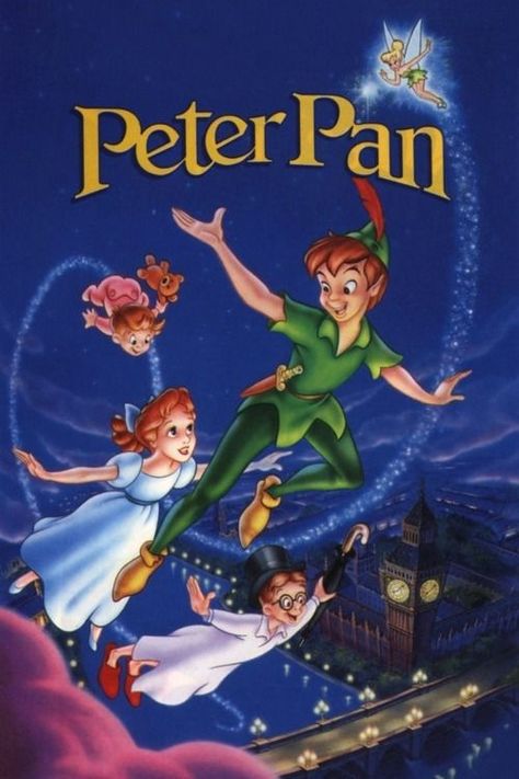 Peter Pan VHS cover | 90's childhood memories | Pinterest | Peter ... Peter Pan Book Cover, Books Vs Movies, Peter Pan Book, Vintage Disney Posters, Peter Pan Movie, Peter Pans, Disney Poster, Disney Movie Posters, Peter Pan Disney