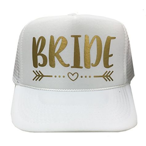 Classy Bride Bride With Heart and Arrow Trucker Hat Classy Bride, Bride Hat, Men Baseball Cap, Winter Headbands, Hat Print, Hat Embroidery, Heart Logo, Bride Tribe, Golf Fashion