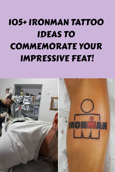 105+ Ironman Tattoo Ideas to Commemorate Your Impressive Feat! Ironman Race Tattoo, Feminine Ironman Tattoo, Half Ironman Tattoo, Triathlon Tattoo Men, Ironman Tattoo Triathlon, Ironman Tattoo Ideas, Stick Figure Running, Ironman Triathlon Tattoo, Marathon Tattoo