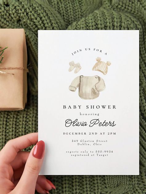 $2.18 | Winter Baby Clothes Gender Neutral Baby Shower Invitation ⭐️
Winter Baby Clothes Gender Neutral Baby Shower
#modern #genderneutral #natural #winter #white #babyshower #invitation #sweet #babyhat #babyclothes
// Baby shower ideas // Baby shower invitations templates // Baby shower invites // Baby shower invitation cards // Baby shower invitations design // Baby shower inspiration //
#babyshowerinvitations #babyshowerinvites #baby #boybabyshower #girlbabyshower #newborn #showerparty #ad Baby Clothes Gender Neutral, Neutral Baby Shower Invitations, Clothes Gender Neutral, Shower Modern, Baby Shower Invitations Design, Gender Neutral Baby Shower Invitations, Invitations Design, Winter Baby Clothes, Baby Shower Invitation Cards