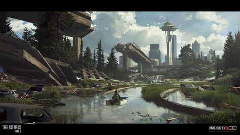 ArtStation - The Last of Us Part II: Concept Art Drop 2, .One Pixel Brush . The Last Of Us Concept Art Environment, The Last Of Us Part 2 Concept Art, The Last Of Us Concept Art, Last Of Us Concept Art, Environmental Storytelling, Art Apocalypse, Pixel Brush, Survival Island, Apocalypse Landscape