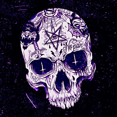 Skull Pfp Aesthetic, Skull Widget Aesthetic, Purple Skeleton Pfp, Skeleton Pfp, Skull Icon Aesthetic, Skull Pfp, Purple Skeleton Aesthetic Wallpaper, Purple Skull Pfp, Purple Skull Wallpaper