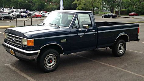 Low Mileage 8th Gen: 1987 Ford F-150 XLT Lariat 1987 Ford F150, 1991 Ford F150, Obs Ford, Truck Accessories Ford, Diesel Trucks Ford, 2019 Ford Ranger, Ranger Truck, Ford Suv, Ford Ranger Truck