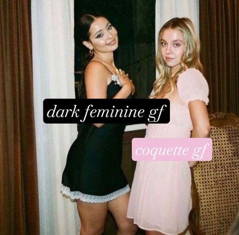 Wlw Older And Younger, Opposite Aesthetic Couple Wlw, Wlw Coquette, Wlw Whisper, Wlw Core, Want A Girlfriend, Girlfriend Goals, Dark Feminine, I Love My Girlfriend