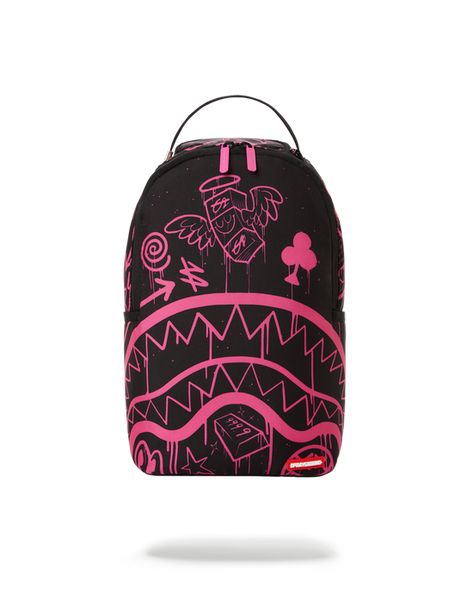 Spray Ground Backpack, Sprayground Backpack, Pretty Backpacks, Cute Backpacks For School, Backpack Ideas, Spray Ground, Pretty School Supplies, Stylish School Bags, School Bag Essentials