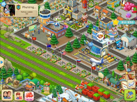 Township Game Layout Ideas Factories, Township Design Ideas Level 21, Township Game Layout Ideas Beginner, Township Game Layout Ideas, Town Ship Design, Factory Layout, Game Layout, A History Of Magic, Cute Ipad Cases