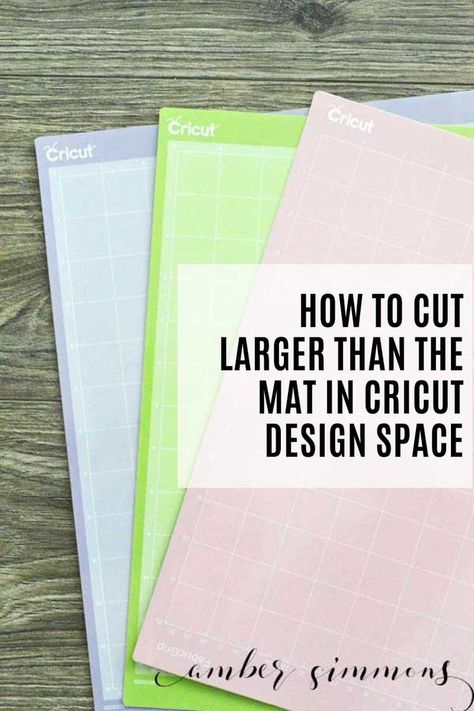 Cricut Larger Than Mat, Cricut Larger Than Mat Projects, Larger Than Mat Cricut Projects, Cricut Explore Air Projects, Cricut Help, How To Use Cricut, Cricut Mat, Cricut Hacks, Cricut Supplies