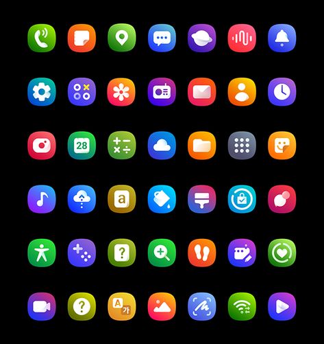 Samsung icon design for Galaxy M series Samsung Icons, Iconography Design, Samsung Apps, Android App Icon, Android Icons, Ui Design Trends, App Store Icon, Phone Icons, App Logo