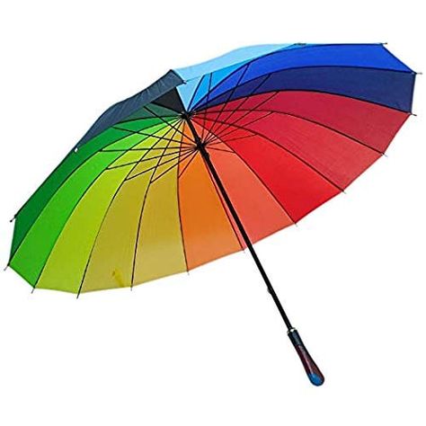 Madhav Store Rainbow Umbrella | Multi-Color Rainbow Umbrella for Girls | Rainbow Umbrella for Men | Rainbow Umbrella Big Size Rainbow Colors Art, Rainbow Umbrella, Big Umbrella, Colorful Umbrellas, Best Umbrella, Fancy Print, Black Umbrella, Travel Umbrella, Rain Umbrella