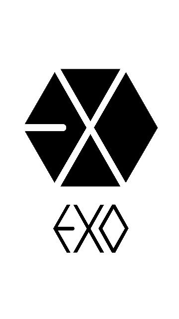 Exo Logo Exo Cartoon, Sehun Do, Exo Logo, Exo Merch, Bts Army Logo, Exo Art, Exo Lockscreen, Kpop Exo, Exo Chanyeol