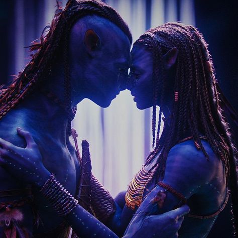 #avatar #jake #jakesully #neytiri #neytirisully #icon #4k #avatar2009 Avatar 2009, Two People, Avatar, Blue