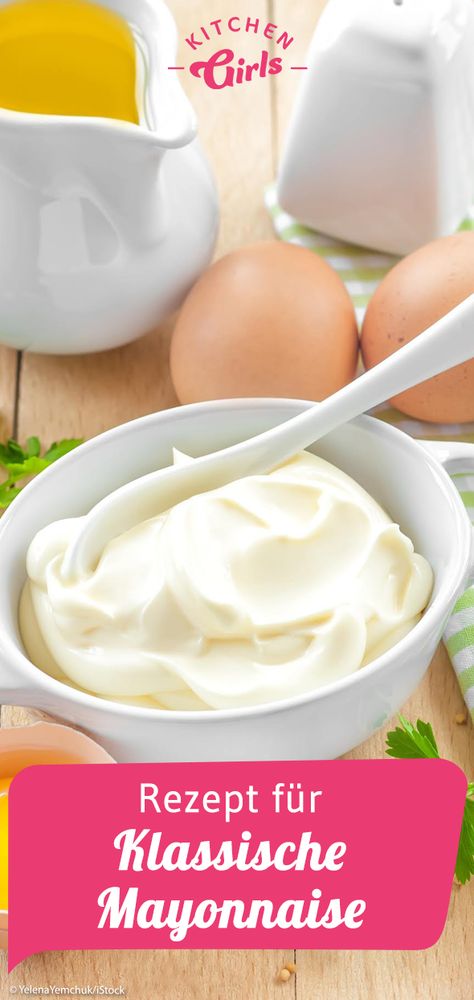 Rezept für klassische Mayonnaise:  https://kitchengirls.de/rezepte/klassische-mayonnaise-selber-machen?utm_source=kigis&utm_campaign=pinterest&utm_medium=supervertical Whole30 Recipes Breakfast, Whole 30 Crockpot Recipes, Whole30 Recipes Lunch, Cookie Salad, Whole30 Dinner Recipes, Easy Whole 30 Recipes, Shredded Chicken Recipes, Simple Sandwiches, Easy Lunch Recipes