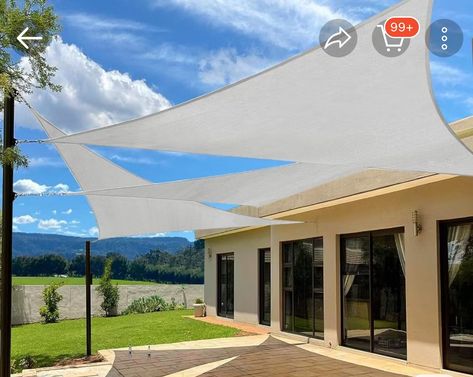 Triangle Shade Sail, Sail Canopies, Backyard Shade, Sun Shade Sail, Outdoor Sun Shade, Sun Sail Shade, Backyard Pergola, Shade Cloth, Shade Sail