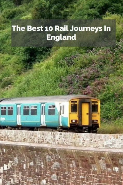 The train is an excellent way to get around in England, and so we've looked at some of the best English rail journeys for your next visit.England is home to some of the oldest railways in the world, which have existed since as early as the 1830s. A generation ago, thousands of stations and... Counties Of England, Visiting England, England And Scotland, Packing List For Travel, Koh Tao, English Countryside, England Travel, Short Trip, Train Travel