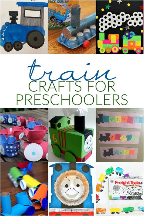 All aboard the art express! These train crafts for preschoolers are perfect for little conductors who love locomotives and creativity. Preschool Train Art, Thomas The Train Craft, Train Crafts For Preschoolers, Trains Activities For Preschool, Train Craft For Preschool, Preschool Train Crafts, Train Projects For Preschool, Train Art Preschool, Train Art For Toddlers