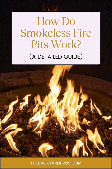 Unlock the secrets behind the mesmerizing allure of smokeless fire pits with our guide! 🔥 From innovative airflow designs to eco-friendly fuel options, we'll delve into the mechanics that make these modern marvels tick. Whether you're a backyard enthusiast or a camping aficionado, this guide promises to ignite your curiosity and leave you craving cozy nights around a smoke-free flame. Let's embark on a journey to discover the magic of smokeless fire pits together! #OutdoorLiving #FirePitMagic Fire Pit Size, Make A Fire Pit, Smokeless Fire Pit, Portable Fire Pits, Fire Pit Accessories, How To Make Fire, Wood Pellets, Different Types Of Wood, Fire Bowls