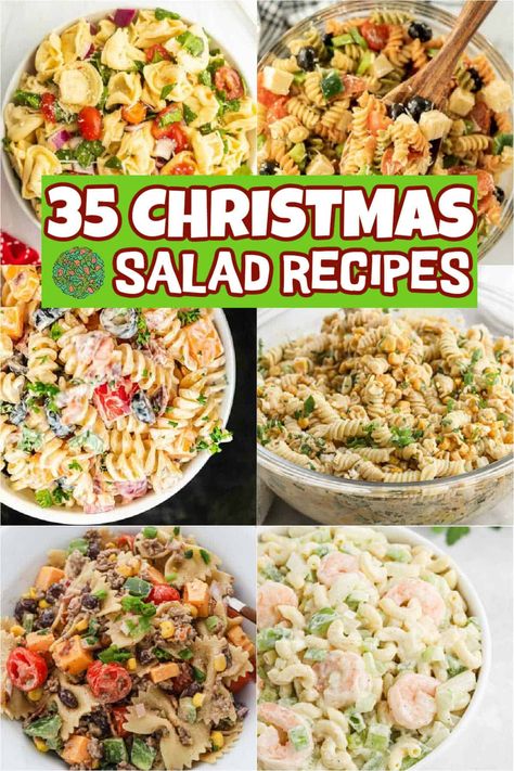 Toss Salad Recipes, Holiday Pasta Salad, Xmas Salads Recipes, Christmas Salads Recipes Holidays Simple, Winter Pasta Salad Recipes, Christmas Salads Recipes Holidays, Xmas Salads, Christmas Pasta Salad, Salad Recipes Holidays