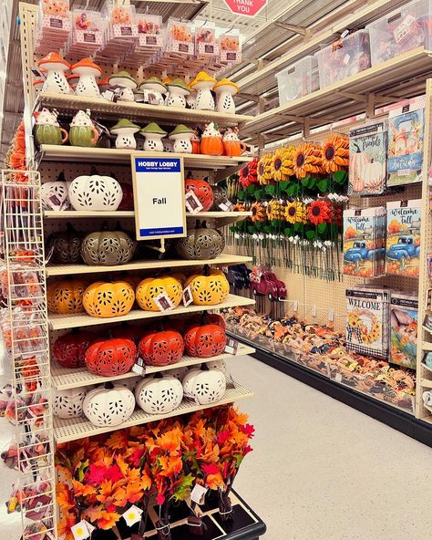 Hobby Lobby FALL decor 2024 🍂🍁☺️🧡 #hobbylobby #hobbylobbyfinds #falldecor #fallfinds #fall #autumn #new #vibes #fallvibes #pumpkinseason #pumpkinspiceseason #foryou #instafinds #instafb #instadaily #dailyfinds #holidays #seasons #shopwithme Hobby Lobby Fall Decor, Hobby Lobby Fall, New Vibes, Hobby Lobby Decor, Lobby Decor, Hobby Lobby Store, Decor 2024, Pumpkin Spice Season, Welcome Fall