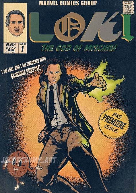 Marvel Retro Poster, Loki Comic, Loki Poster, Marvel Retro, Marvel Comics Vintage, Marvel Movie Posters, Avengers Poster, Marvel Background, Loki Art