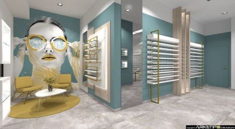 Optical Clinic, Optometry Practice, Eyewear Store Design, Interior Design Jobs, Glasses Design, Retail Store Interior Design, Glass Store, Diy Hanging Shelves, Jewelry Store Design