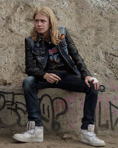 80s Thrash Metal Fashion, Metal Head Style Men, Men’s Metal Fashion, 90s Rock Fashion Men Style, Metalhead Men Outfit, Thrash Metal Outfit Men, Metal Punk Outfit, 80s Thrash Metal Style, Heavy Metal Fashion Mens