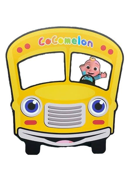 Cocomelon Bus, Cocomelon Characters, Printable Image, School Bus, Baby Birthday, Printable Stickers, Themed Cakes, 2nd Birthday, Preschool