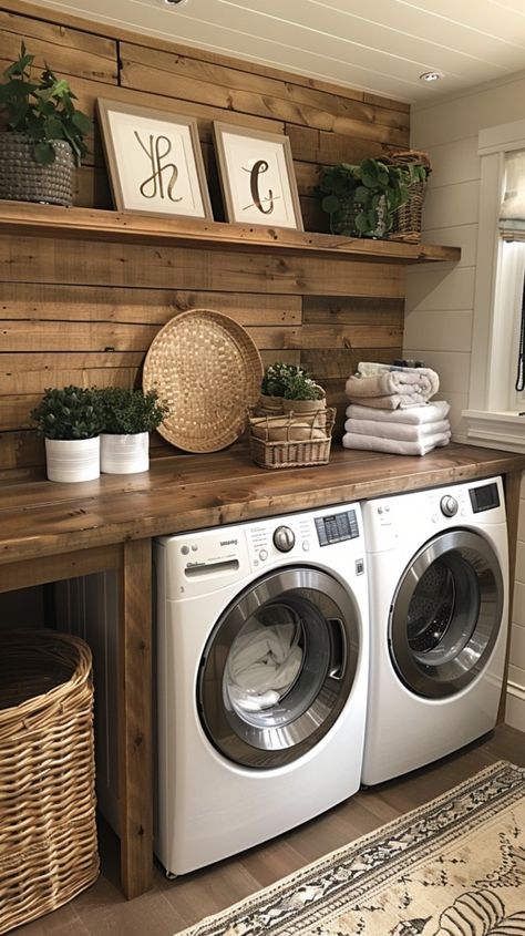 Efficient Solutions: Space-Saving Ideas for Small Laundry Areas - Interitor Small Laundry Renovation Ideas, Laundry Shed Ideas, Multi Use Laundry Room, Laundry Room Remodel Farmhouse, Barndo Laundry Room, Laundry Room Ideas In Garage, Laundry Room And Pantry Ideas, Laundry Wardrobe Ideas, Small Laundry Room Ideas With Stackable Washer Dryer