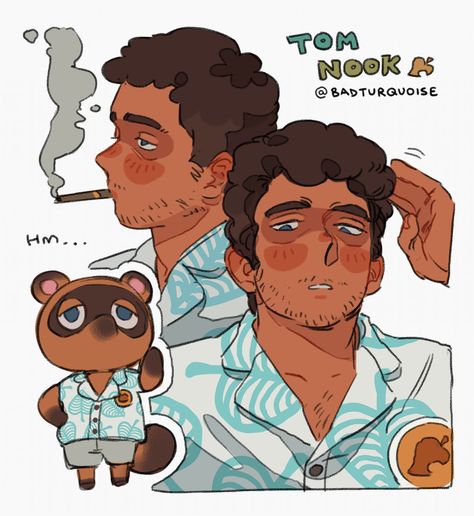 Animal Crossing Tom Nook, Tom Nook, Animal Crossing Funny, Animal Crossing Fan Art, Animal Crossing Memes, Animal Crossing Characters, Animal Crossing Villagers, New Animal Crossing, Team Rocket