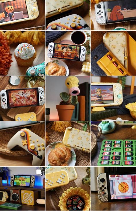 Gamer Instagram Feed, Yellow Gamer Aesthetic, Ipad Gaming Aesthetic, Yellow Vibe, Gamer Aesthetic, Gaming Girl, Gaming Aesthetic, Cozy Games, Game Aesthetic