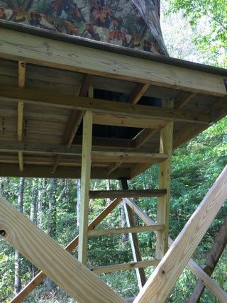 Ultimate Hunting Stand : 3 Steps (with Pictures) - Instructables Tower Deer Stands, Texas Deer Hunting, Deer Blind Plans, Deer Hunting Stands, Biggest Truck, Shooting House, Deer Stand Plans, Deer Blinds, Blind Ideas