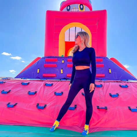 Sneak peek of @columbus.bounce last night and I was stoked to bust out my new @prozis set! It was the perfect outfit to jump, bounce, slide, hop, leap, and skip across @funbox the world's biggest bounce park! Starting May 28th until June 3rd, you can get 35% off all clothing like my leggings + top and 25% off on all Proteins by applying SWEETLYSEELEY10 at the checkout at prozis.com/13nRs {link in bio}. @columbus.bounce opens May 31 so head to funbox.com/Columbus to purchase tickets. Or chec... Big Bounce, June 3rd, May 31, Tops For Leggings, Sneak Peek, Columbus, Perfect Outfit, Last Night, Leggings