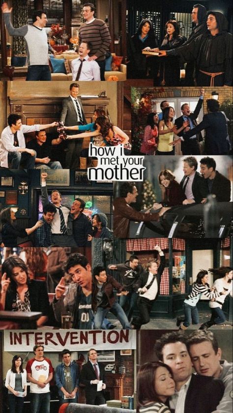 How I Met Your Mother Wallpapers, Himym Wallpaper, Spiderman Canvas Art, Mother Wallpaper, Wallpaper Aesthetic Vintage, How Met Your Mother, Ted Mosby, Silly Faces, How I Met Your Mother