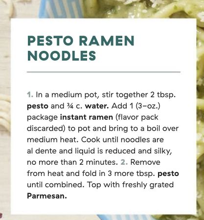 Ramen Flavors, Instant Ramen, Ramen Noodles, Pesto, Ramen, Noodles, Quick Saves