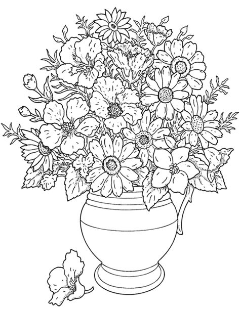 Flower Coloring Sheets, Printable Flower Coloring Pages, Coloring Pages For Grown Ups, Adult Colouring Pages, Free Adult Coloring Pages, Printable Adult Coloring Pages, Pola Sulam, Flower Printable, Flower Coloring Pages