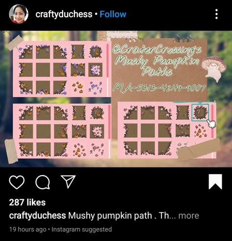 Acne Fall Path, Acnh Pumpkin Path, Halloween Path Acnh, Acnh Fall Path Codes, Acnh Halloween Path, Acnh Fall Path, Acnh Halloween Code, All Codes, Path Design