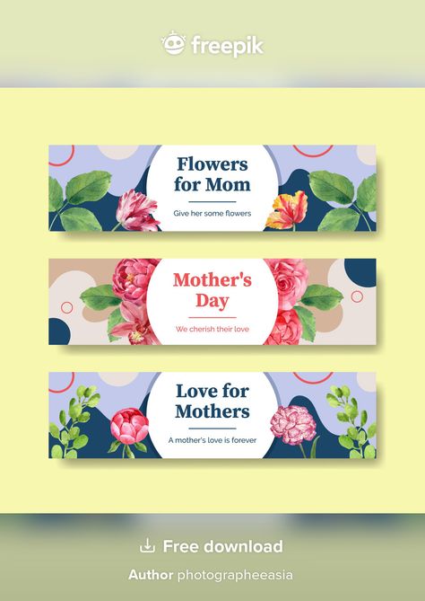 Mothers Day Typography Design, Mother’s Day Banner, Mothers Day Discount Banner, Happy Mother's Day Flyer Design, Mother's Day Poster Layout, Happy Mothers Day Banner, Mother's Day Banner, Flowers For Mom, Mothers Day Flowers