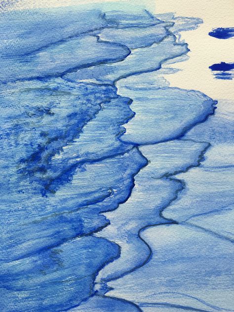 Wave Drawing, Abstract Ideas, View From Above, Water Drawing, Wave Art, Sea Waves, Water Views, Beach Waves, Top View