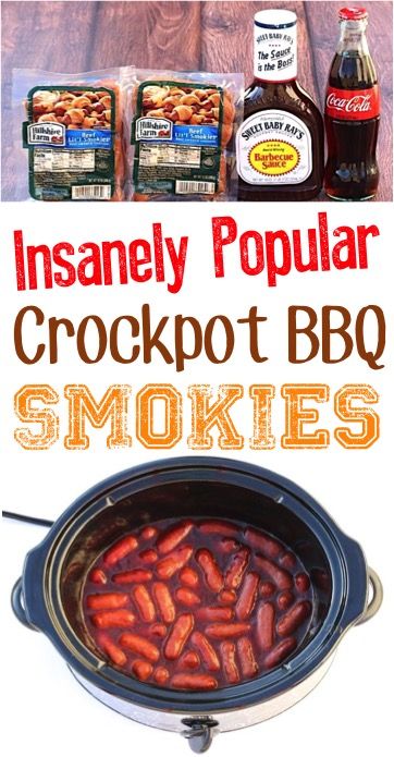 Barbecue Smokies Recipe, Litl Smokies Crock Pot Bbq, Lit Smokies Recipes, Bbq Smokies, Little Smokies Recipes, Horderves Appetizers, Smokies Recipe, Little Smokies, Tailgating Ideas