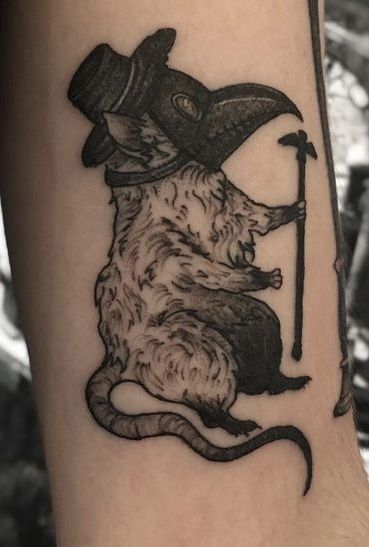 Dr Tattoo, Wilderness Tattoo, Doctor Tattoo, Rat Tattoo, Matching Friend Tattoos, Full Leg Tattoos, Movie Tattoos, Epic Tattoo, Scary Tattoos