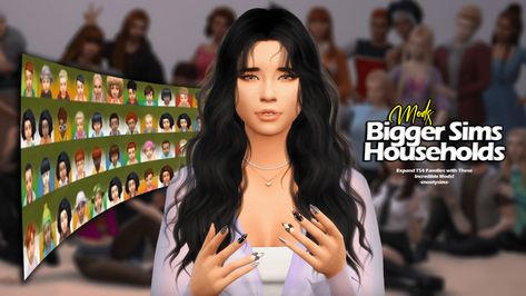 Sims 4 Household Limit Mod - How to Have More Than 8 Sims per Household? — SNOOTYSIMS Sims 4 Blog, Kenny G, Sims Games, Sims Four, Sims 4 Cc Finds, Ts4 Cc, Sims House, Cc Finds, Sims Mods