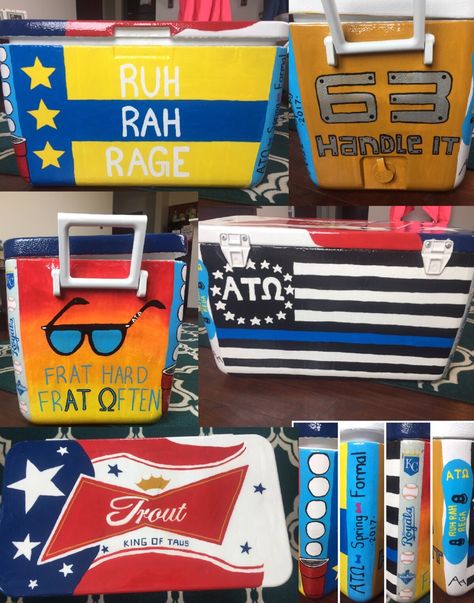 Ato Cooler Ideas, Ato Formal Cooler, Ato Frat Cooler, Ato Cooler, Formal Coolers, Formal Cooler Ideas, Fraternity Formal, Formal Cooler, Fraternity Coolers