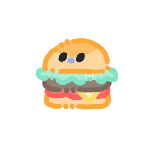 Hamburger Drawing, Ipad Mini Wallpaper, Fruit Icons, Frog Art, Graphic Tshirt Design, Cute Doodle Art, Mini Drawings, Pencil Art Drawings, Cartoon Pics