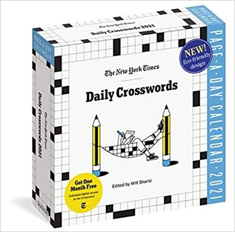 The New York Times Daily Crosswords Page-A-Day Calendar for 2021: Shortz, Will, Workman Calendars: 9781523511303: Amazon.com: Books Classroom Party Games, Day Calendar, Word Challenge, Alphabet Words, Daily Calendar, Crossword Puzzles, 2021 Calendar, Amazon Best Sellers, Puzzle Books